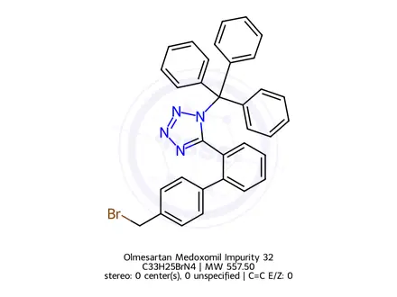 Chemical structure of Olmesartan Medoxomil Impurity 32