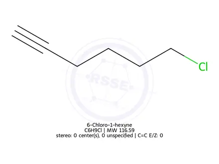 Chemical structure of 6-Chloro-1-hexyne