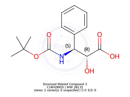 Chemical structure of Docetaxel Impurity 16