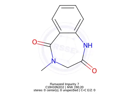 Chemical structure of Flumazenil Impurity 7