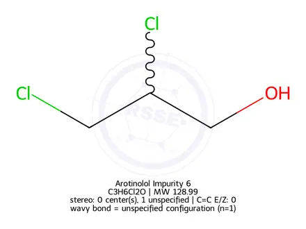 Chemical structure of Arotinolol Impurity 6