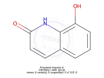 Chemical structure of Procaterol Impurity 6