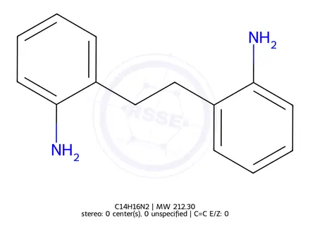 Chemical structure of 2,2'-Ethylenedianiline