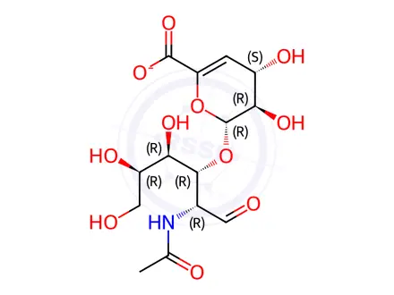 Chemical structure of Chondroitin Sulfate Impurity 14 Sodium Salt