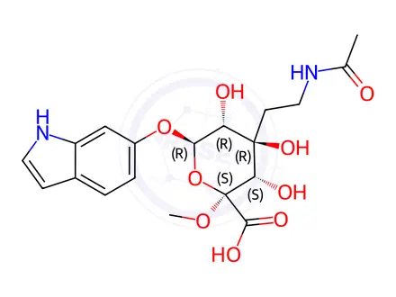 Chemical structure of Melatonin Impurity 7