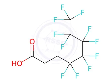 Chemical structure of 3-Perfluoropentyl propanoic acid (5:3)