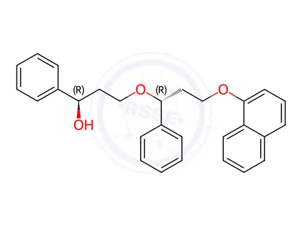 Chemical structure of Dapoxetine Impurity 81