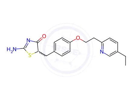 Chemical structure of Pioglitazone Hydrochloride Impurity 14