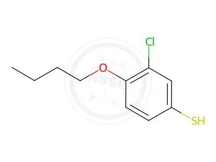 Chemical structure of 4-Butoxy-3-chlorobenzenethiol