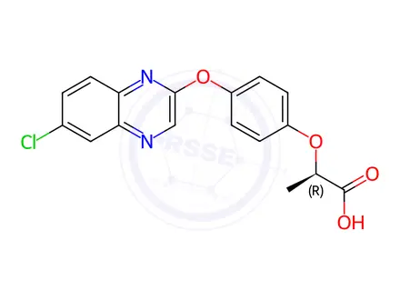 Chemical structure of Quizalofop-P