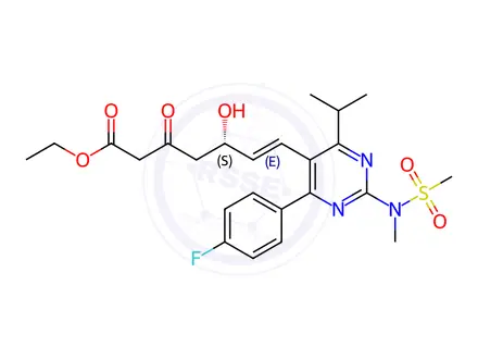 Chemical structure of Rosuvastatin Calcium Impurity 183
