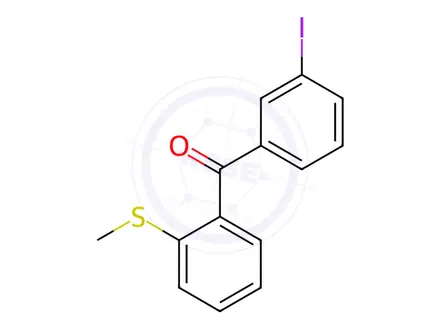 Chemical structure of (3-Iodophenyl)(2-(methylthio)phenyl)methanone