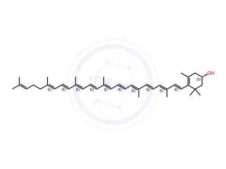 Chemical structure of Zeaxanthin Impurity 24