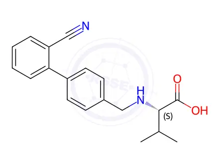 Chemical structure of Valsartan Impurity 76