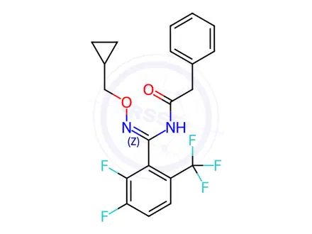 Chemical structure of Cyflufenamid