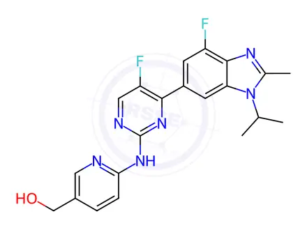 Chemical structure of Abemaciclib Impurity 13