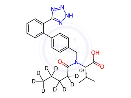 Chemical structure of Valsartan Impurity 22