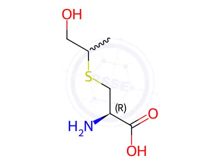 Chemical structure of Fudosteine Impurity 21