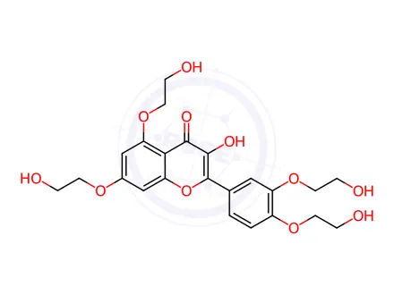 Chemical structure of Troxerutin Impurity 8