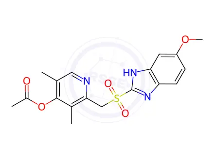 Chemical structure of Esomeprazole Sodium Impurity 169