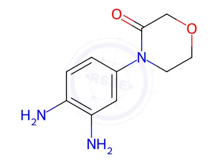 Chemical structure of Rivaroxaban Impurity 115