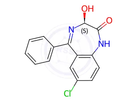 Chemical structure of Oxazepam Impurity 9