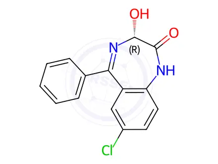 Chemical structure of Oxazepam Impurity 8