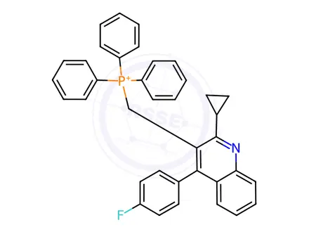 Chemical structure of Pitavastatin Impurity 65