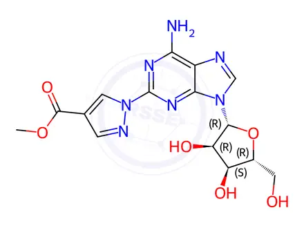 Chemical structure of Regadenoson Impurity 1