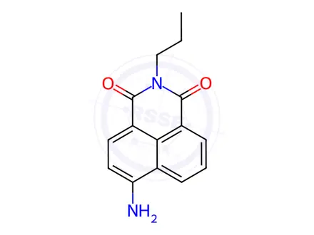 Chemical structure of 4-Amino-N-propyl-1,8-naphthalimide