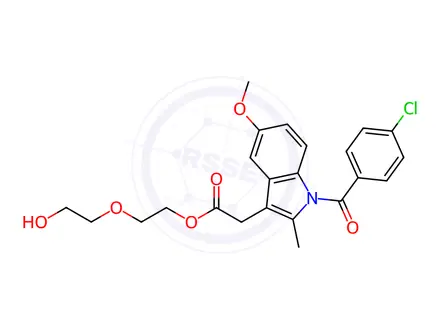 Chemical structure of Indometacin Impurity 39