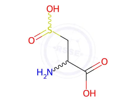 Chemical structure of Acetylcysteine Impurity 34