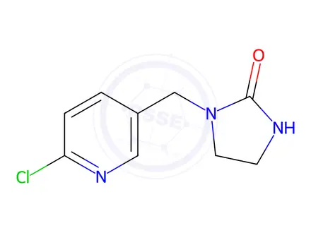 Chemical structure of Imidacloprid Impurity 9