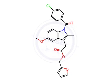Chemical structure of Indometacin Impurity 56