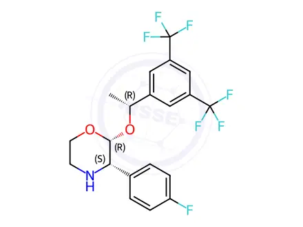 Chemical structure of Aprepitant Impurity 52 Monomer