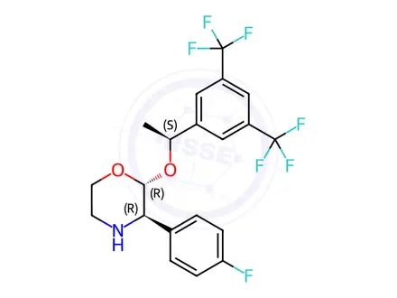 Chemical structure of Aprepitant Impurity 5