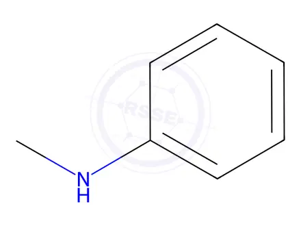 Chemical structure of N-Methylaniline