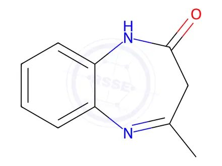 Chemical structure of Flibanserin Impurity 4
