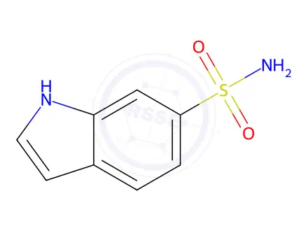Chemical structure of 6-Indolesulfonamide