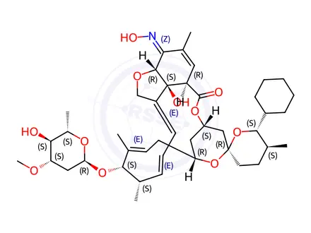 Chemical structure of Selamectin