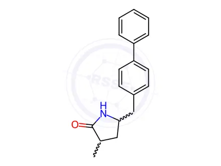 Chemical structure of Sacubitril Valsartan Sodium Impurity 126