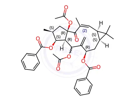 Chemical structure of Euphorbia Factor L2