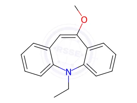 Chemical structure of Oxcarbazepine EP Impurity G