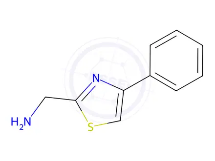 Chemical structure of (4-Phenylthiazol-2-yl)methanamine hydrochloride
