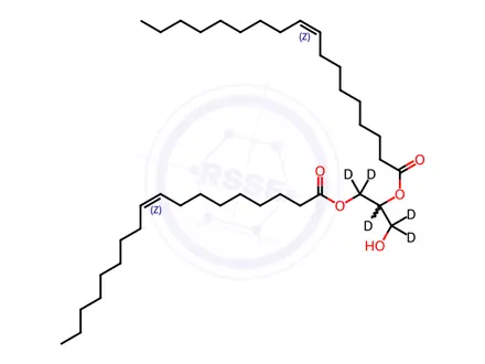 Chemical structure of Glycerol Impurity 225-d5