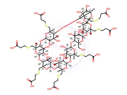 Chemical structure of Sugammadex sodium Org48302 Impurity