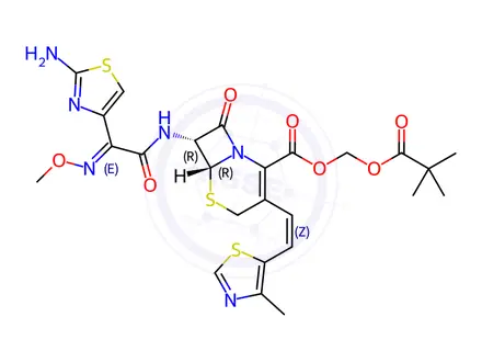 Chemical structure of Cefditoren Impurity 22