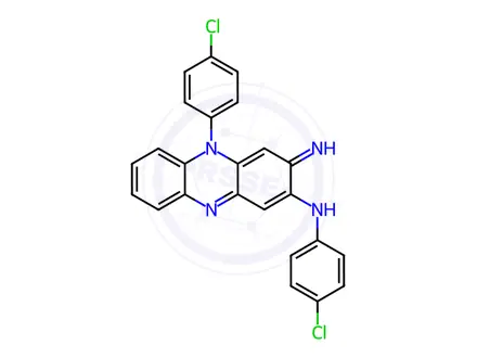 Chemical structure of Clofazimine Impurity 1