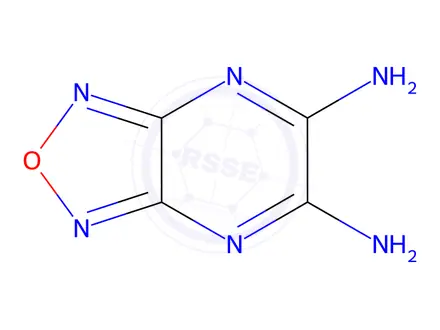 Chemical structure of [1,2,5]Oxadiazolo[3,4-b]pyrazine-5,6-diamine