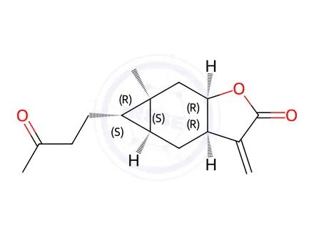 Chemical structure of Carabrone